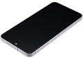 OLED-Display mit Rahmen für Samsung Galaxy S24 5G (US & Internationale Version) (Aftermarket Plus) (Marble Grey)
