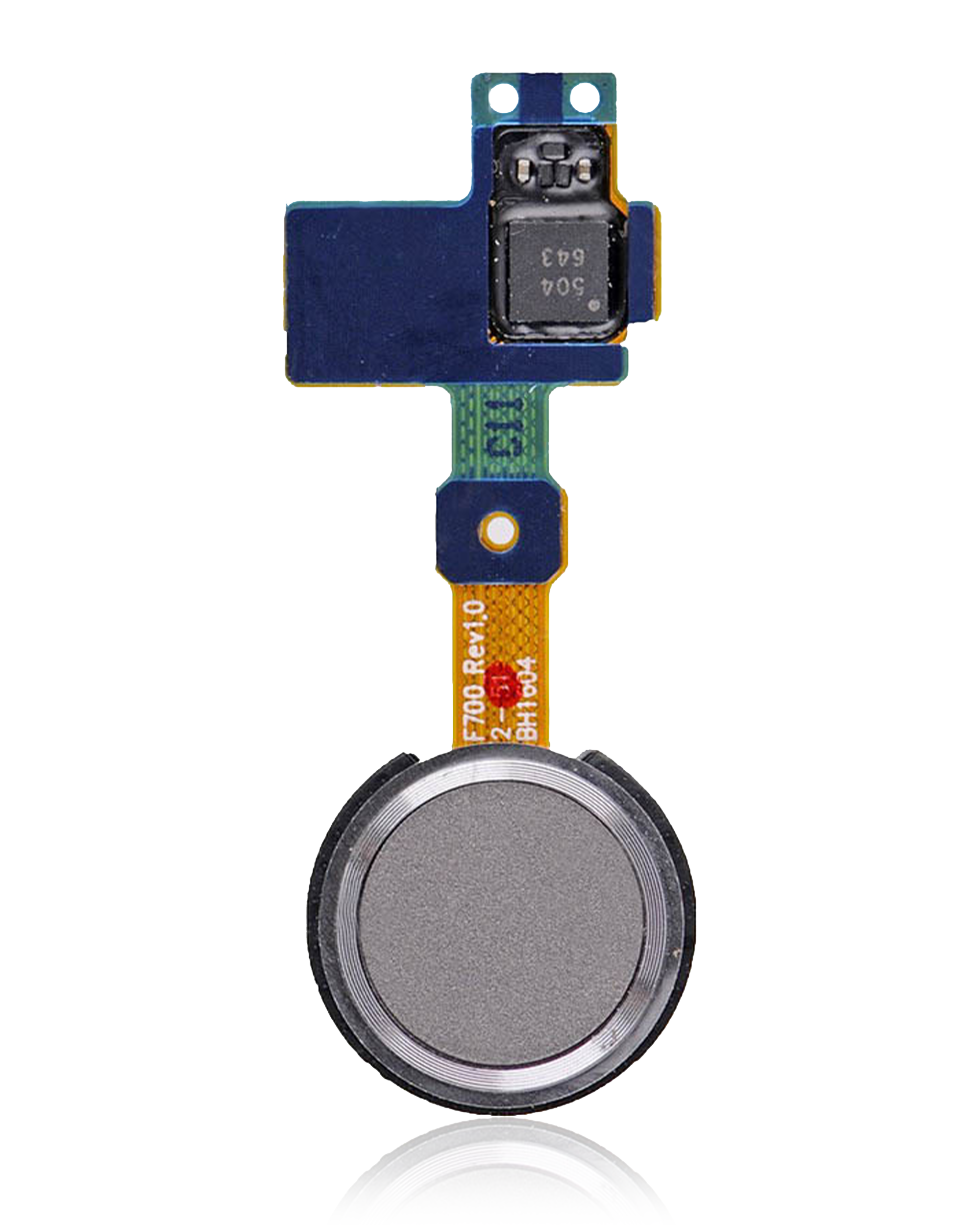 Fingerabdruckscanner mit Flexkabel für LG G5 (Original OEM) (Titan Silver)