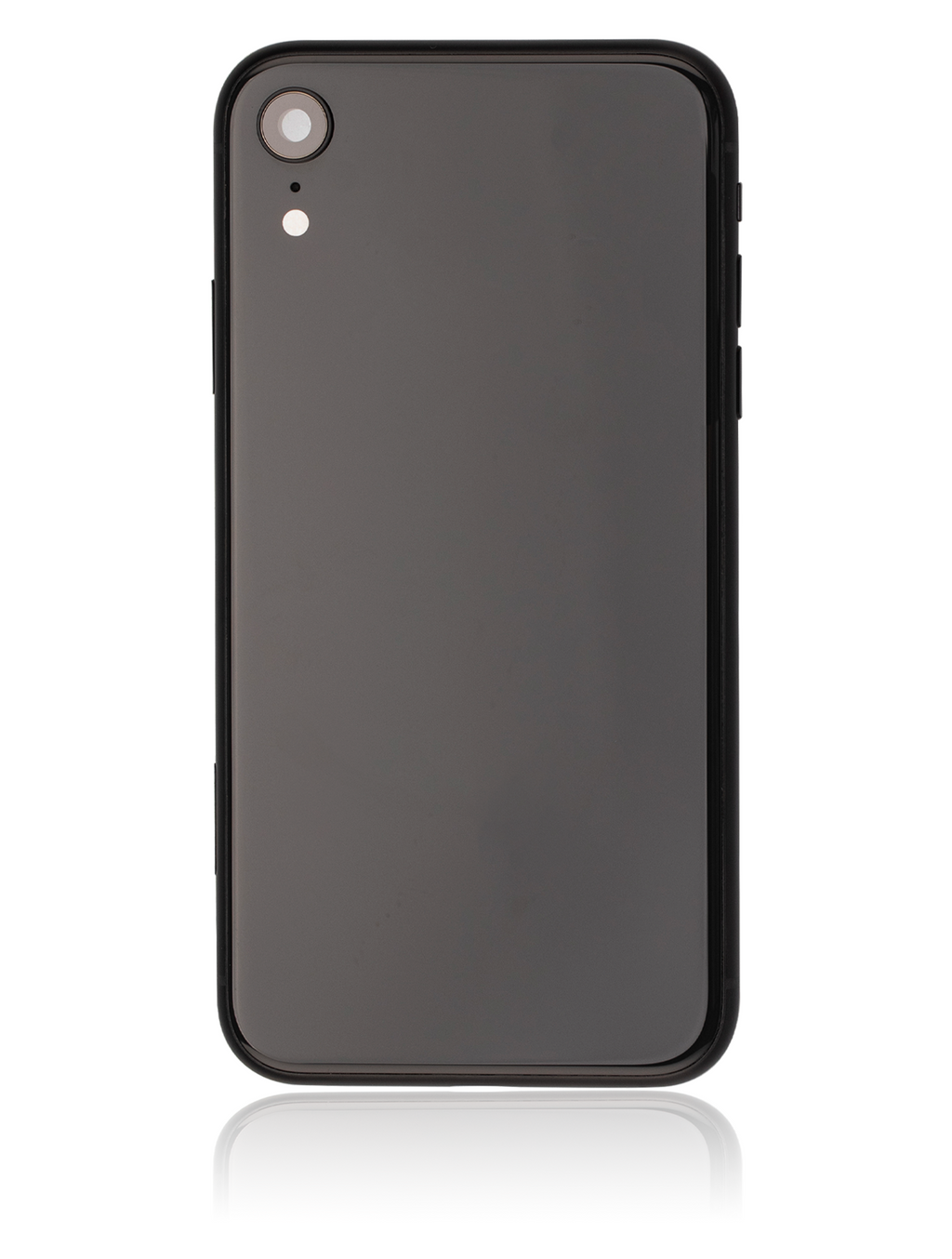 Backcover/Rahmen mit Small Components Pre-Installed für iPhone XR (gebrauchter OEM-Ausbau, Qualität A) (Schwarz)
