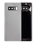Back Cover with Camera Lens for Samsung Galaxy Note 8 (No Logo, Aftermarket Plus, Silver)