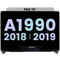 Complete LCD-Display für MacBook Pro 15" A1990 (2018-2019) (Original OEM) (Silber)