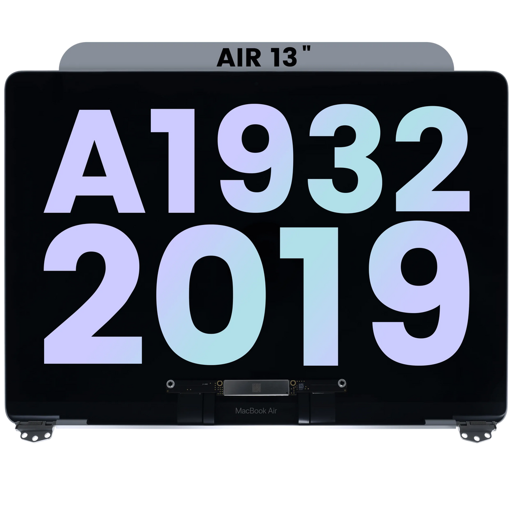 Complete LCD-Display für MacBook Air 13" A1932 (2019) (Original OEM) (Silber)