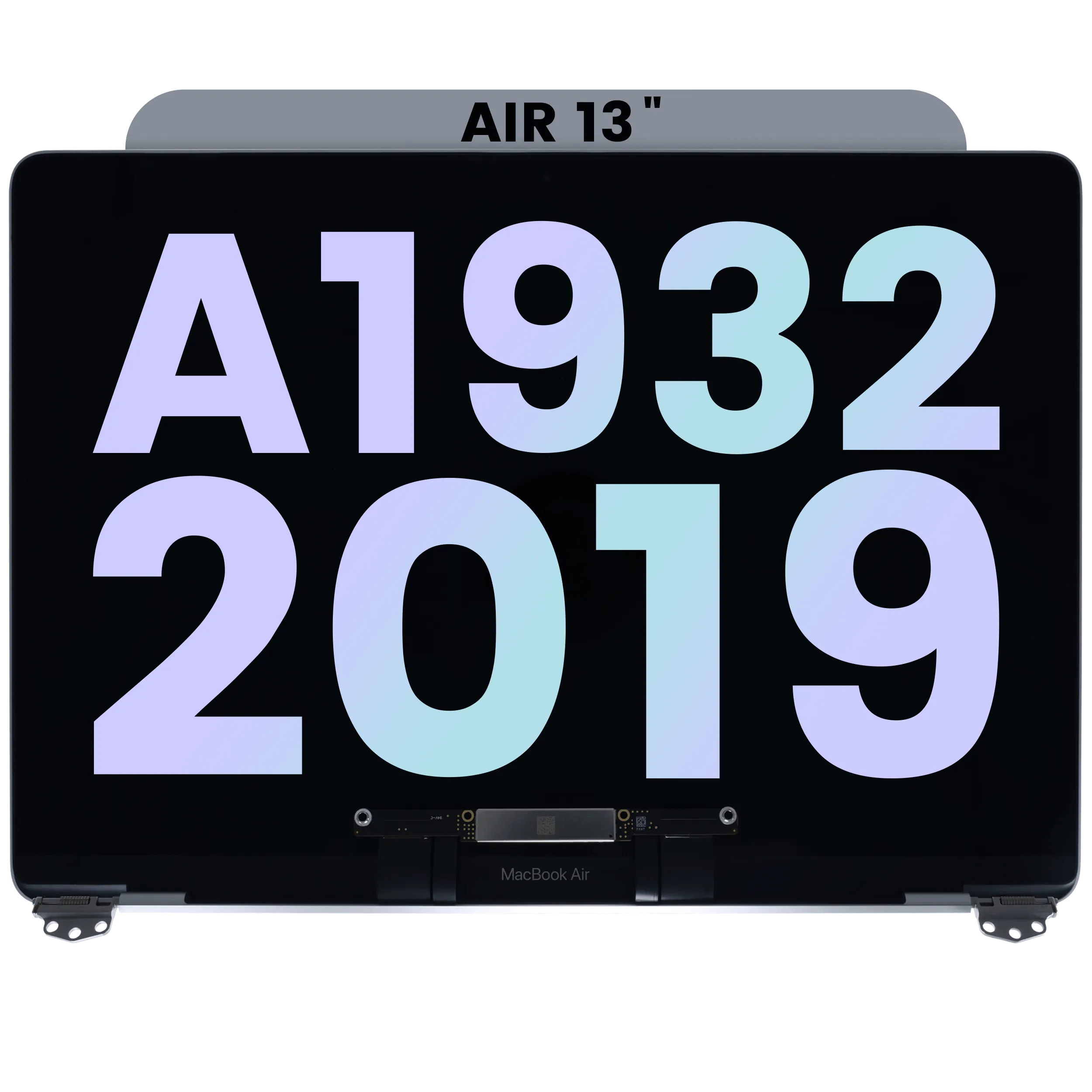 Complete LCD-Display für MacBook Air 13" A1932 (2019) (Original OEM) (Silber)