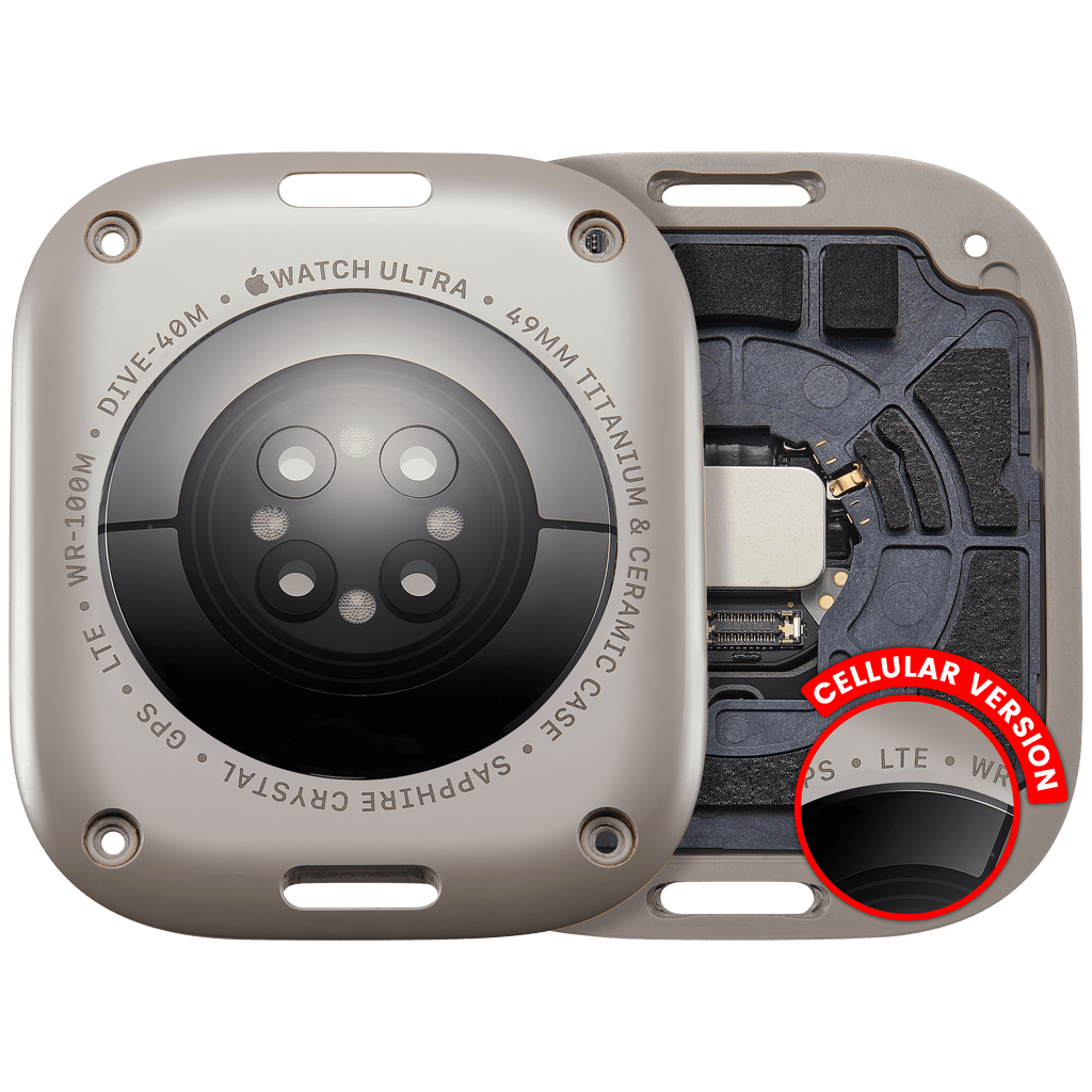 Backcover Assembly für Watch Series Ultra (1st Gen) (49mm) (LET Version) (Natural)