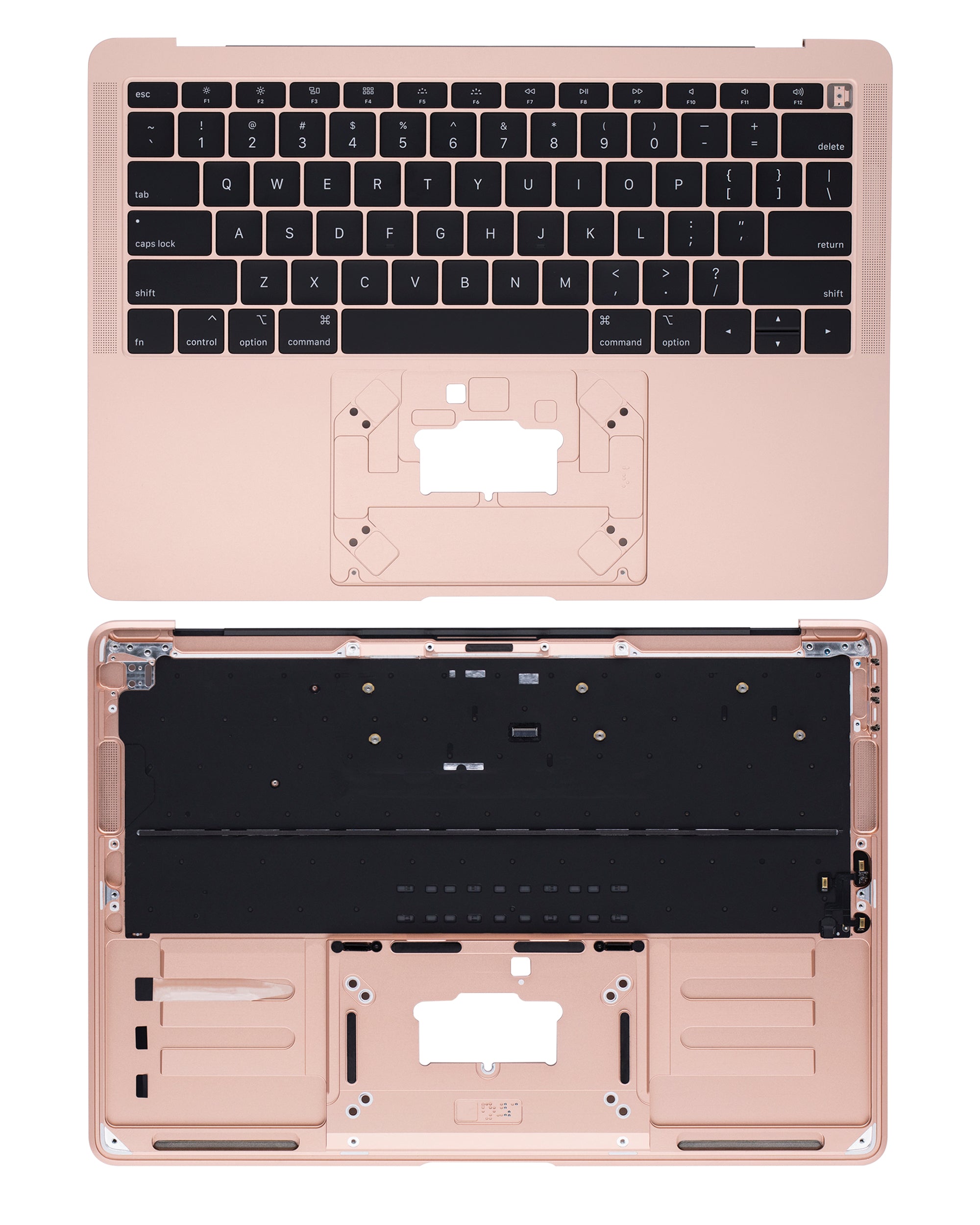 Top Case mit Keyboard (ANSI US) für MacBook Air 13" A1932 (2018-2019) (OEM New) (Gold)