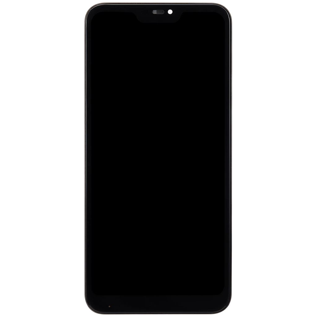 LCD-Display mit Rahmen für Xiaomi Mi A2 Lite (Aftermarket Plus) (Schwarz)