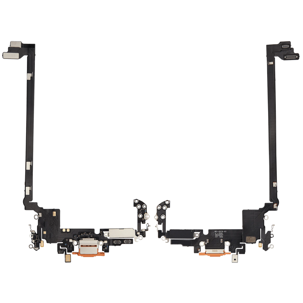Ladebuchse Flex Cable für iPhone 17 Pro max (Aftermarket Plus) (US-Version) (Cosmic Orange)