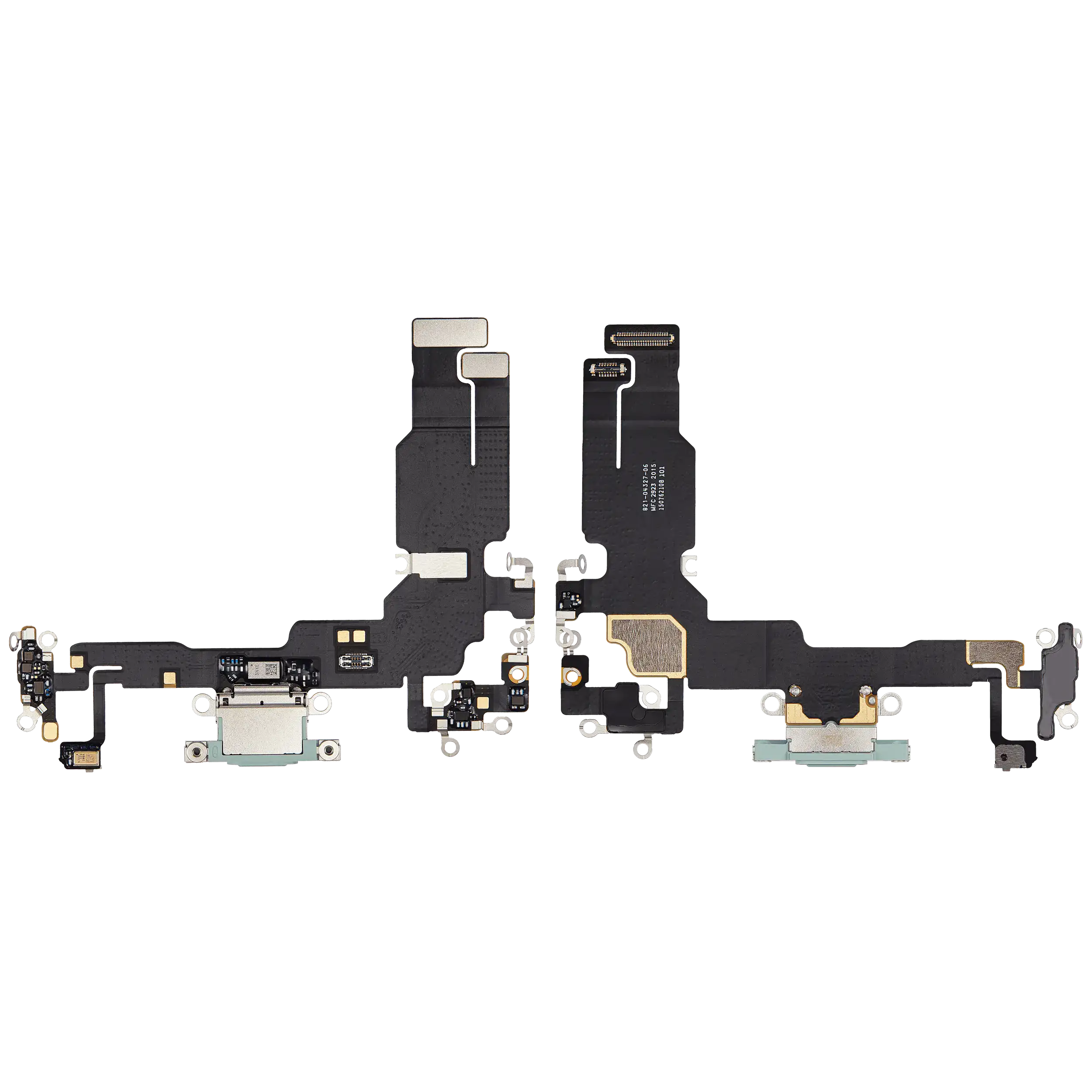 Charging Port Flex Cable for iPhone 15 (OEM Pull, Used, Green)
