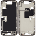 Midframe/Rahmen mit Small Parts für iPhone 16 Pro Max (US-Version) (gebrauchter OEM-Ausbau, Qualität C) (Natural Titanium)