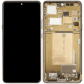 OLED-Display mit Rahmen für Motorola Moto Signature (XT2603/ 2026) (Refurbished) (Martini Olive)