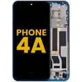 OLED-Display mit Rahmen für Nothing Phone (4a) (Refurbished) (Blau)