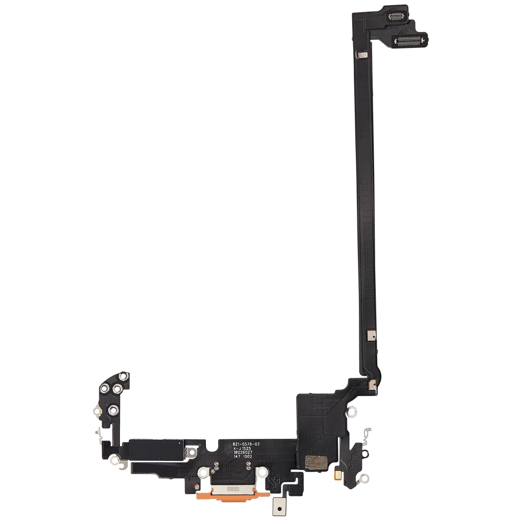 Ladebuchse Flex Cable für iPhone 17 Pro max (Aftermarket Plus) (US-Version) (Cosmic Orange)