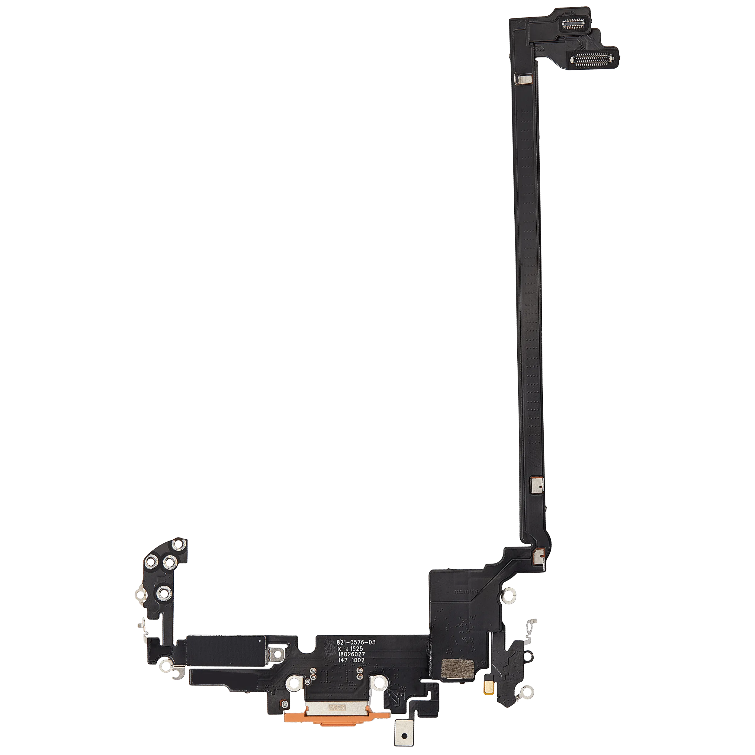 Ladebuchse Flex Cable für iPhone 17 Pro max (Aftermarket Plus) (US-Version) (Cosmic Orange)