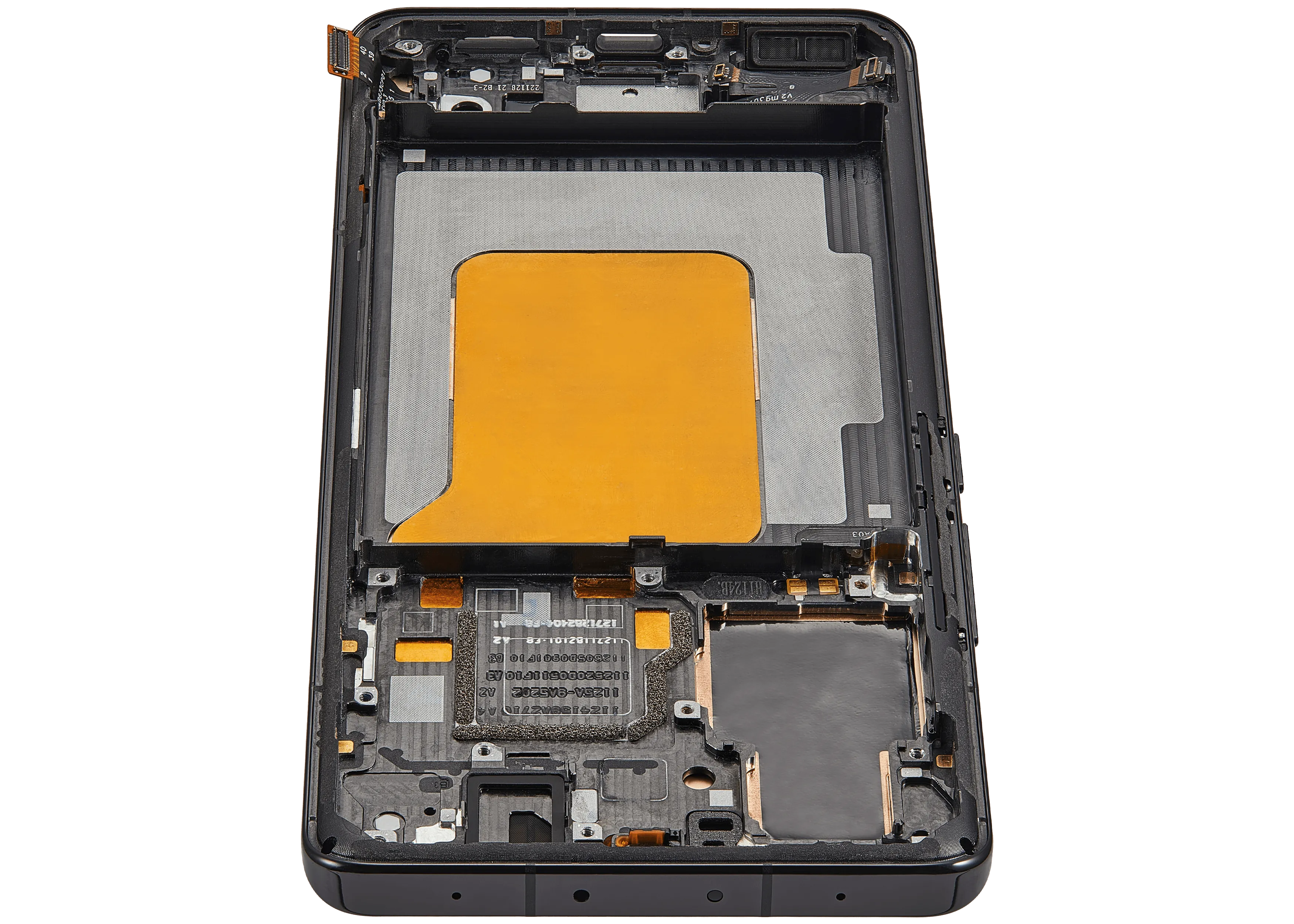 OLED-Display mit Rahmen für Xiaomi 13 Pro (Aftermarket Plus) (Schwarz)