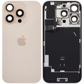 Backcover mit MagSafe Magnet & NFC & Blitz-Flexkabel für iPhone 16 Pro (Service Pack) (Desert Titanium)