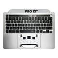 Top Case with Keyboard for MacBook Pro 13" A2251 (2020) (UK Keyboard) (Silver)