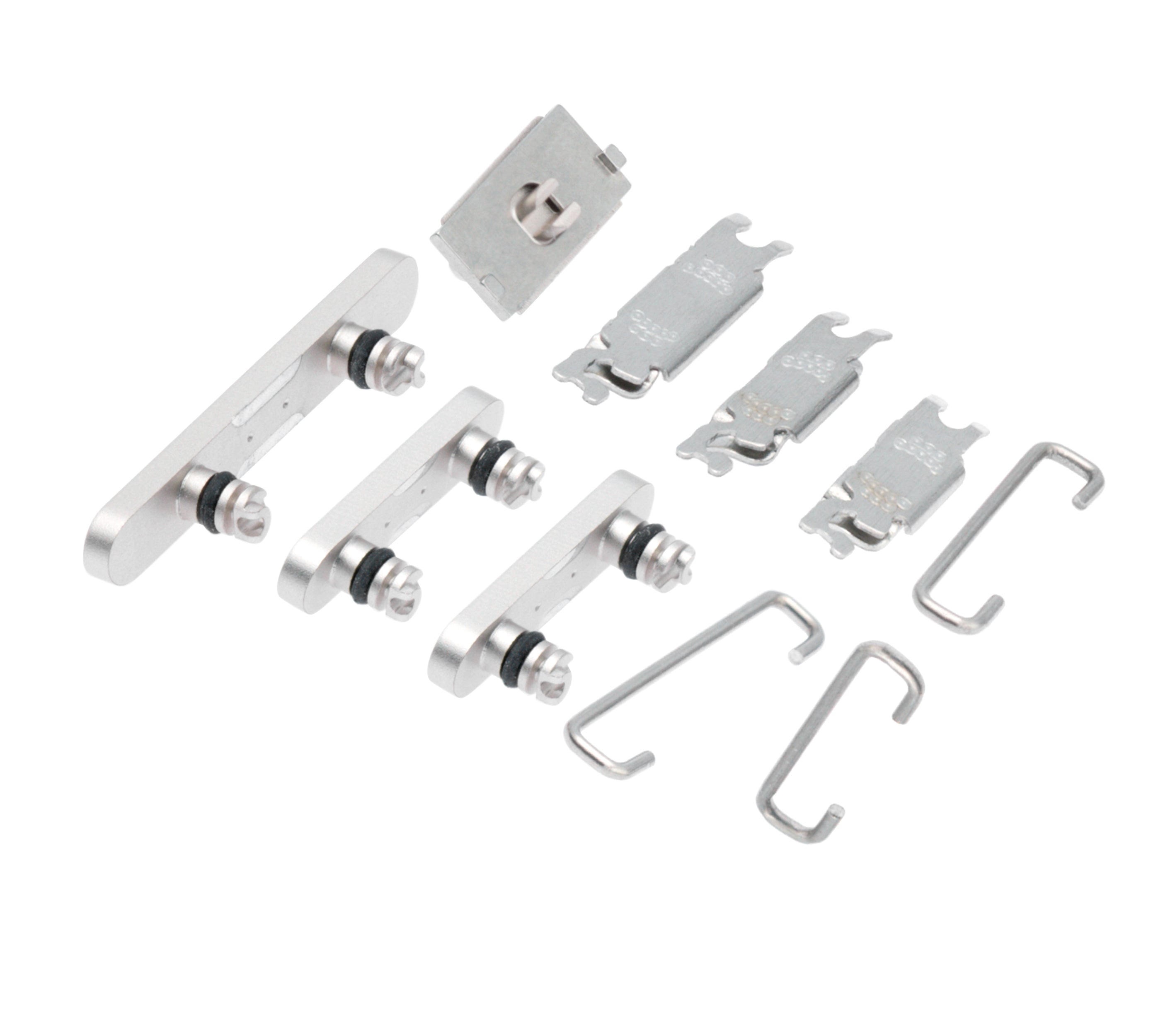 Button Set (Power, Volume, Mute) for iPhone 12 - White