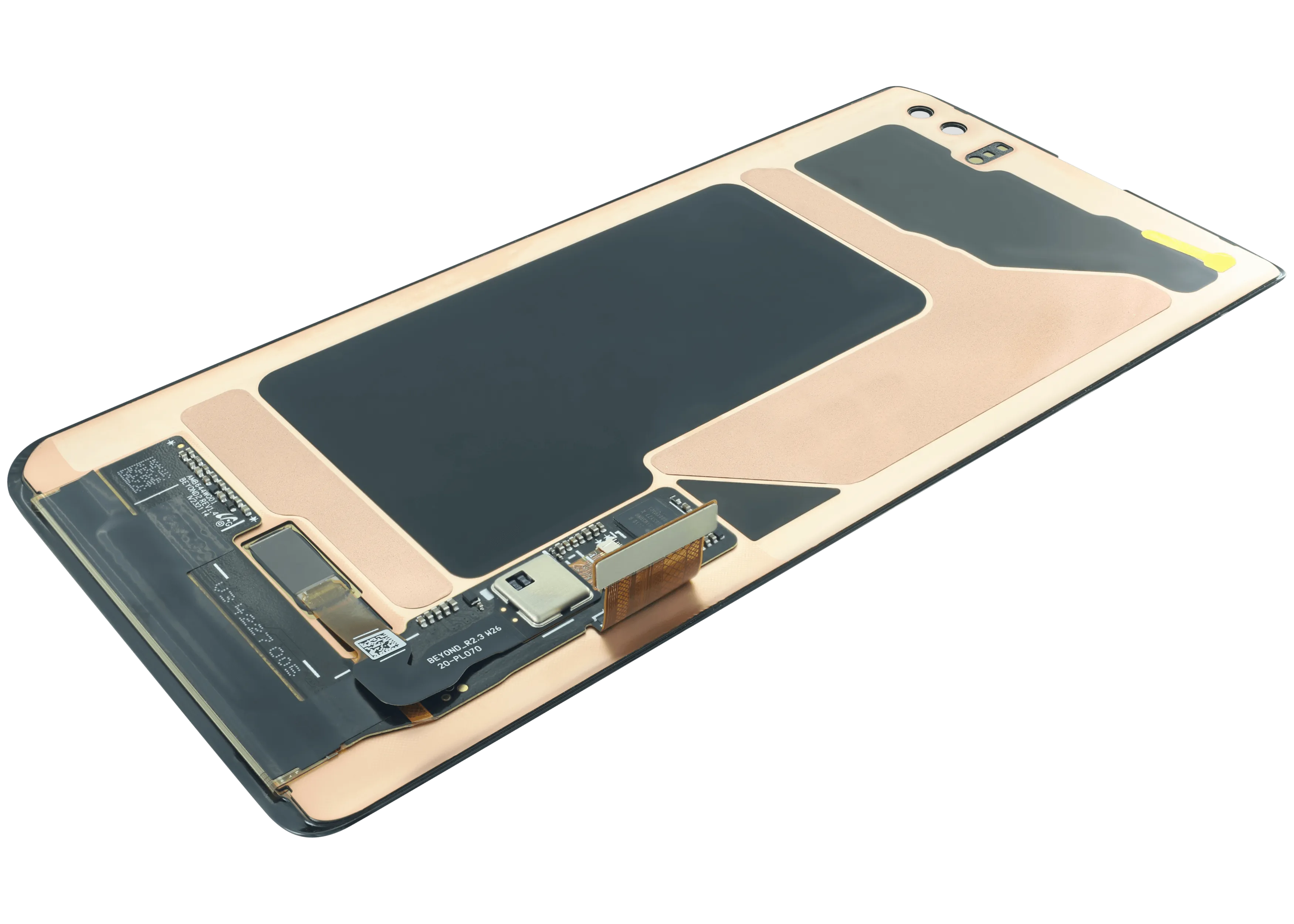 OLED-Display ohne Rahmen für Samsung Galaxy S10 Plus (Service Pack) (Prism Black)