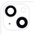 Rear Camera Lens Set with Holder and Bezel for iPhone 13 / 13 Mini (2-Piece) (Aftermarket Plus) (Starlight)