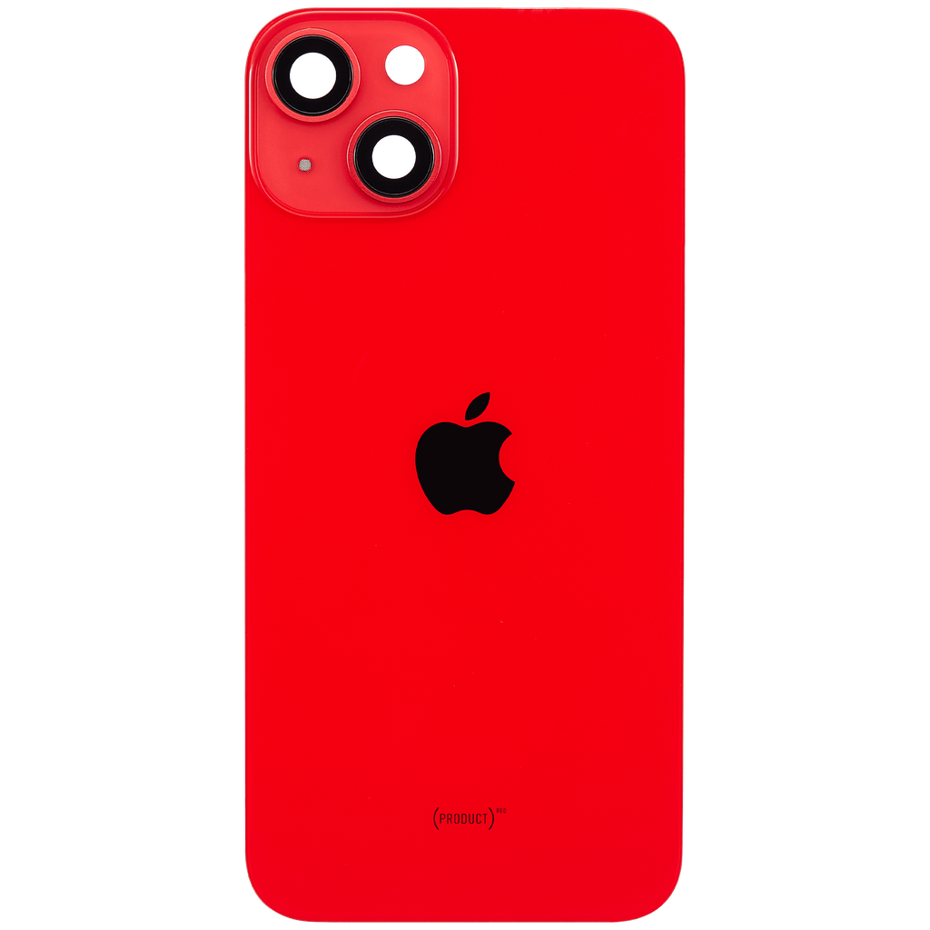 Backcover mit MagSafe Magnet für iPhone 14 (gebrauchter OEM-Ausbau, Qualität A) (Rot)