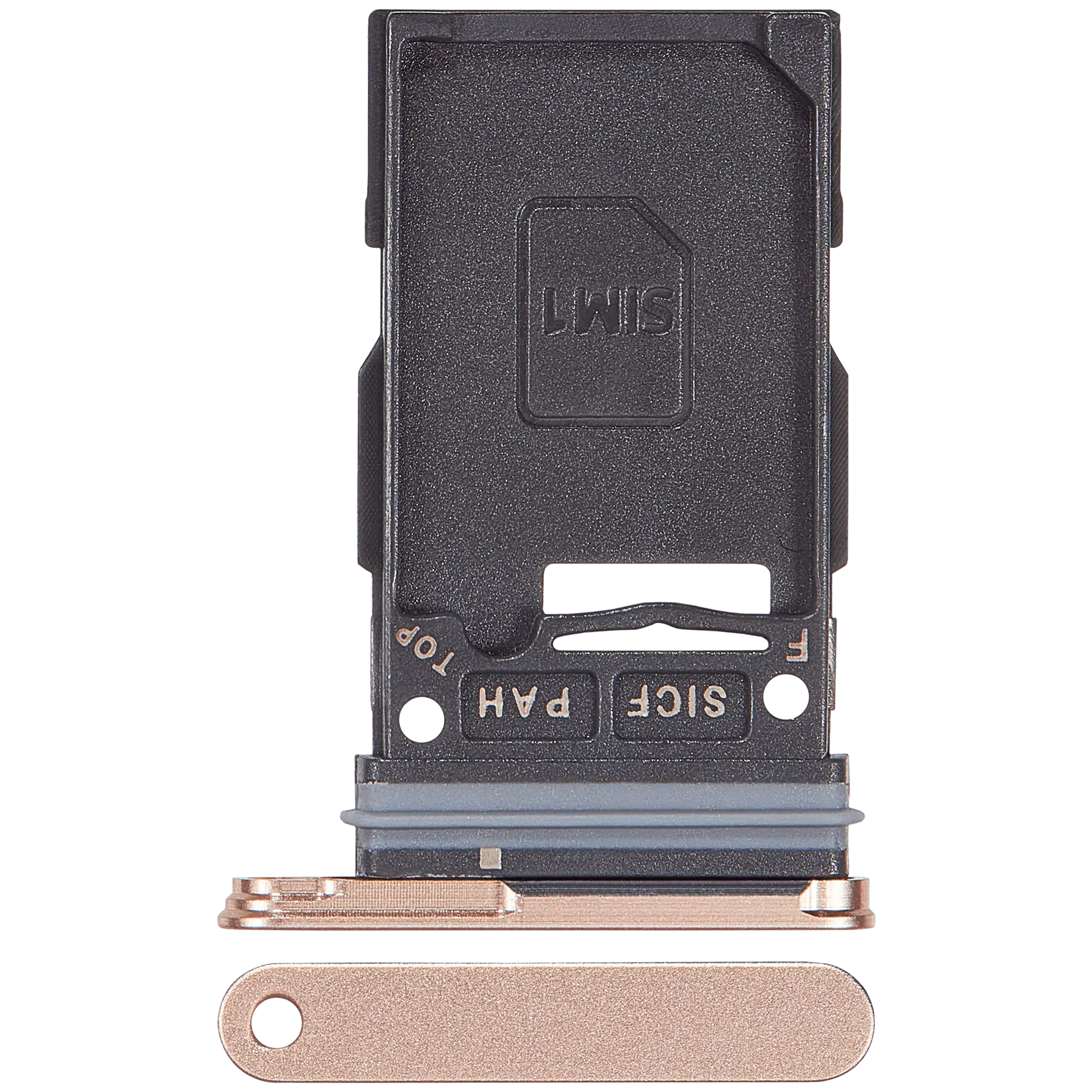 Single Sim Card Tray für Samsung Galaxy S26 Plus (S947) (Pink Gold)