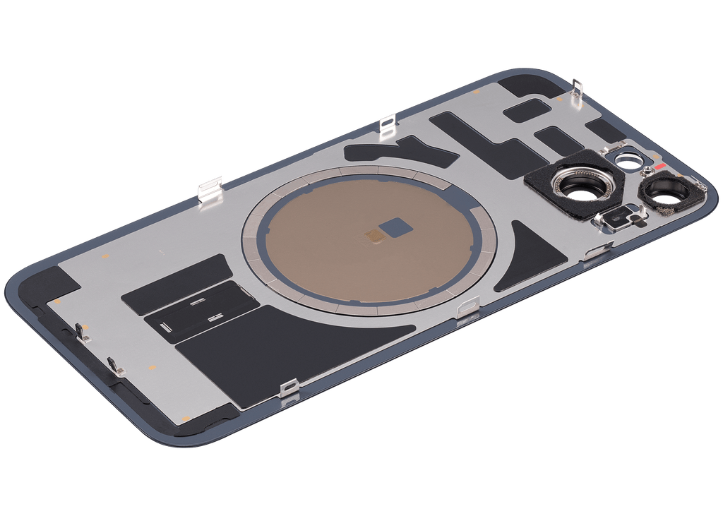 Backcover mit MagSafe Magnet für iPhone 14 (gebrauchter OEM-Ausbau, Qualität B) (Midnight)