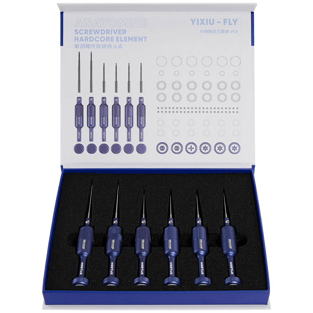 6 in 1 Drone Specific Mortar Screwdriver Set (Mechanic)