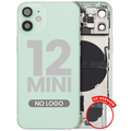 Back Cover with Small Parts for iPhone 12 Mini (US Version) (Aftermarket Plus) (Green)