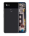Backcover/Rahmen für Google Pixel 2 XL (Original OEM) (Schwarz)