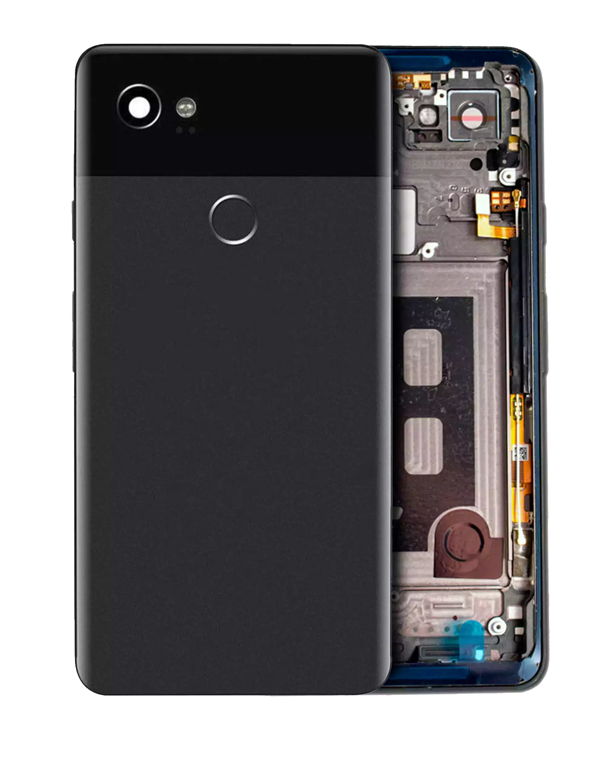 Back Cover/Frame for Google Pixel 2 XL (Original OEM) (Black)