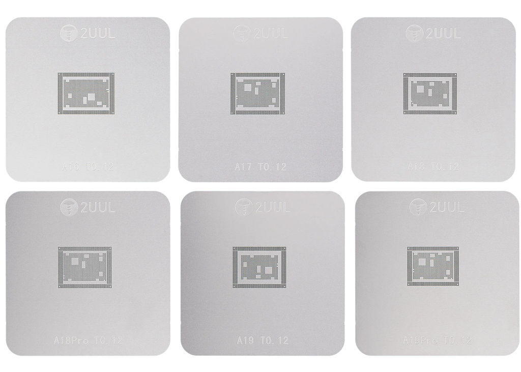 BH17 CPU Reball Base Magnetic Dual-Sided Reballing-Plattform Set (CPUX75) (2UUL)