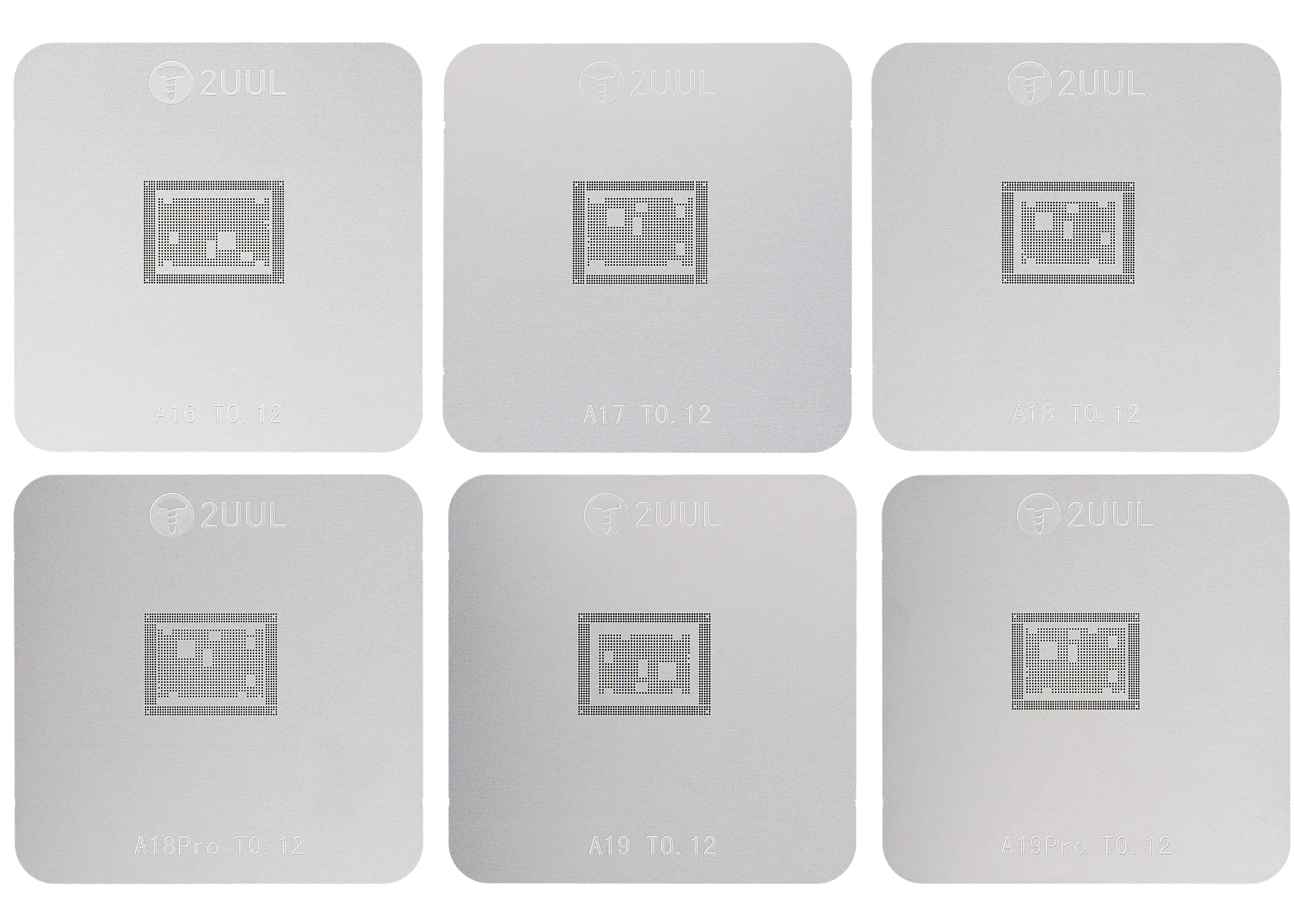 BH17 CPU Reball Base Magnetic Dual-Sided Reballing-Plattform Set (CPUX75) (2UUL)
