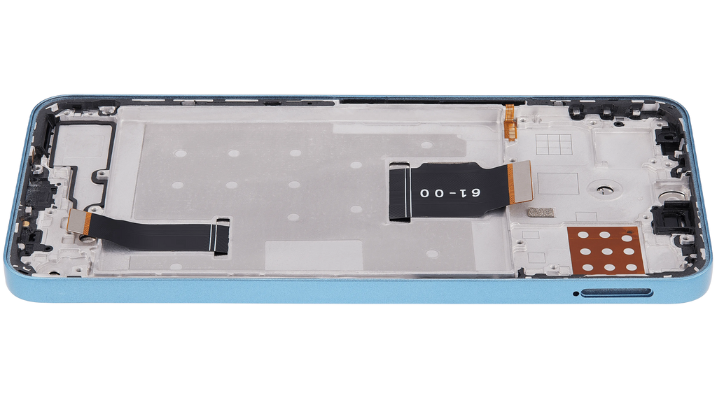 LCD-Display mit Rahmen für Honor X8A / X50i / 90 Lite (Aftermarket Plus) (Cyan Lake)