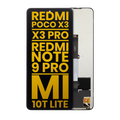 LCD-Display ohne Rahmen für Xiaomi Poco X3 / X3 Pro / Mi 10T Lite (Refurbished)