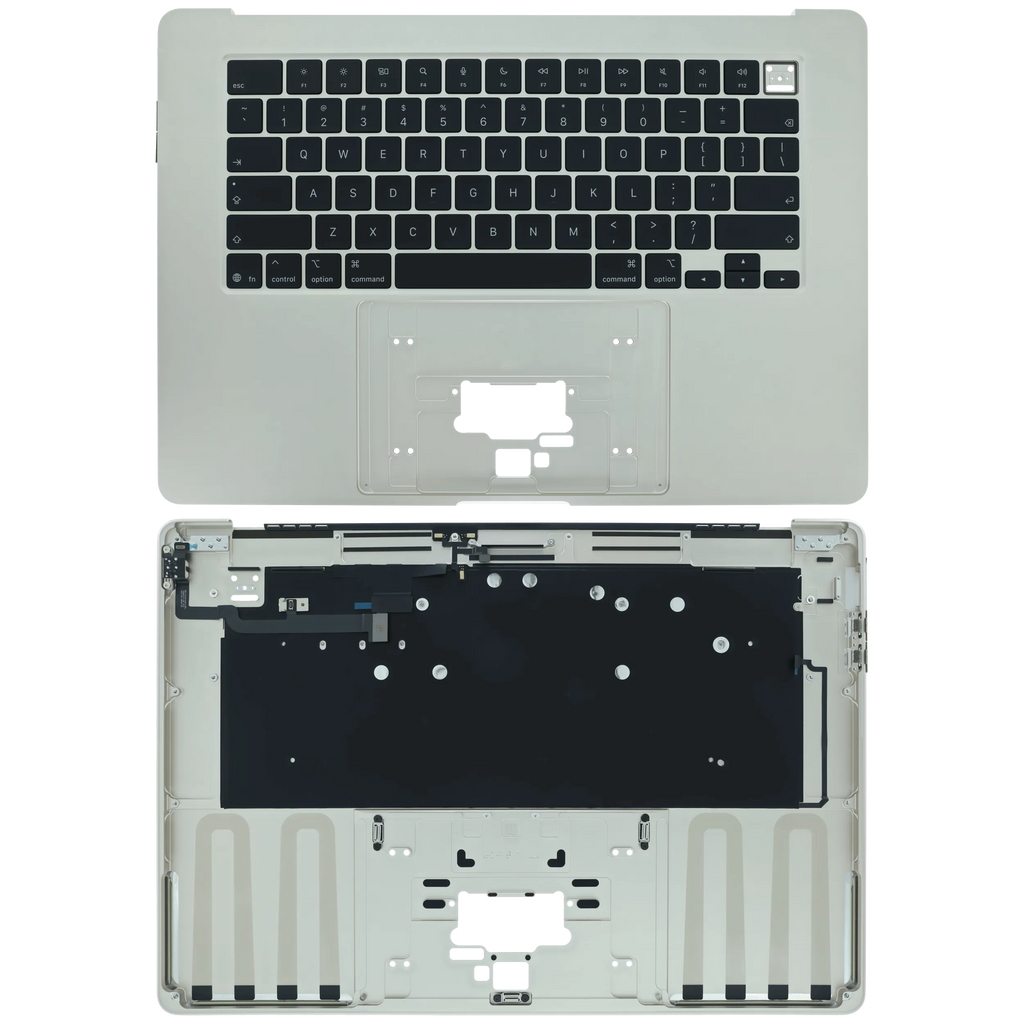 Top Case mit Keyboard (ANSI US) für MacBook Air 15" A3448 (2026) (Original OEM) (Starlight)