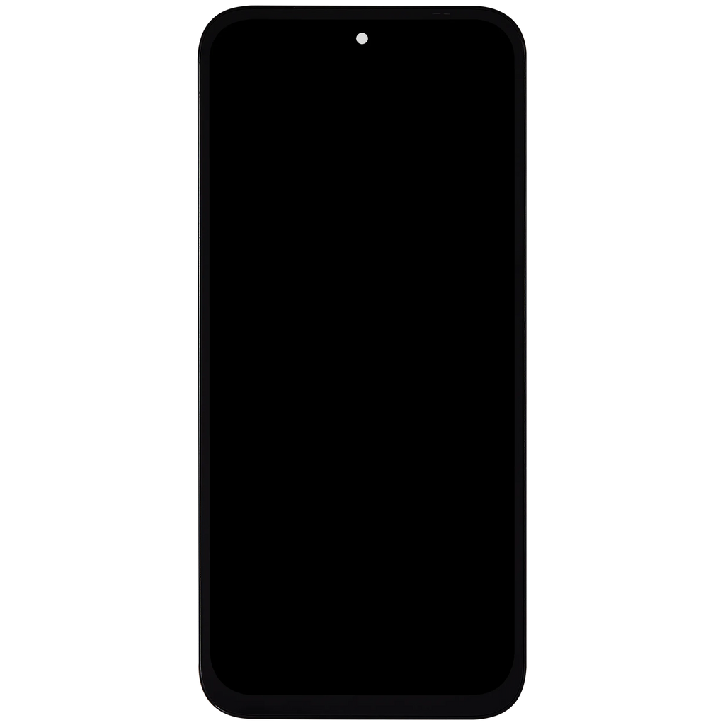 LCD-Display mit Rahmen für Honor X7E / Play 80 Plus (Refurbished) (Alle Farben)