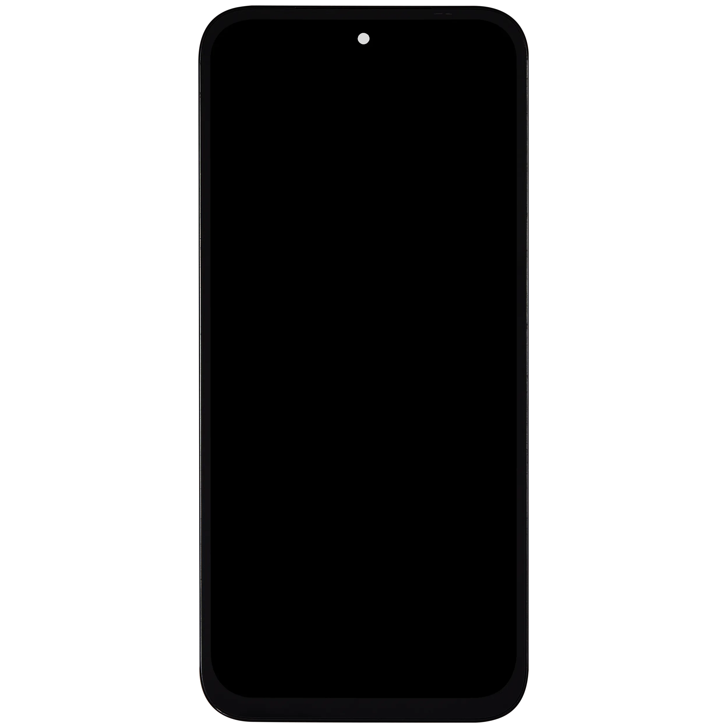 LCD-Display mit Rahmen für Honor X7E / Play 80 Plus (Refurbished) (Alle Farben)