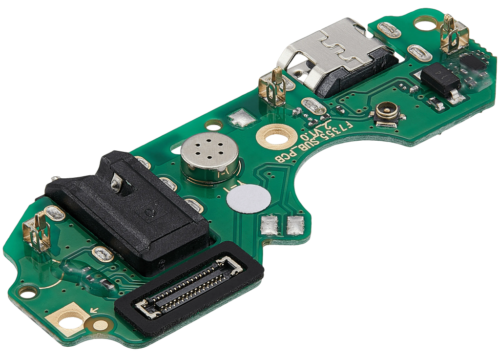 Ladebuchse Board mit Vibrator And Headphone Jack für Infinix Smart 6 HD (X6512) (Aftermarket Plus)