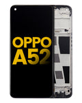 LCD-Montage mit Rahmen für OPPO A52 (Refurbished) (Alle Farben)