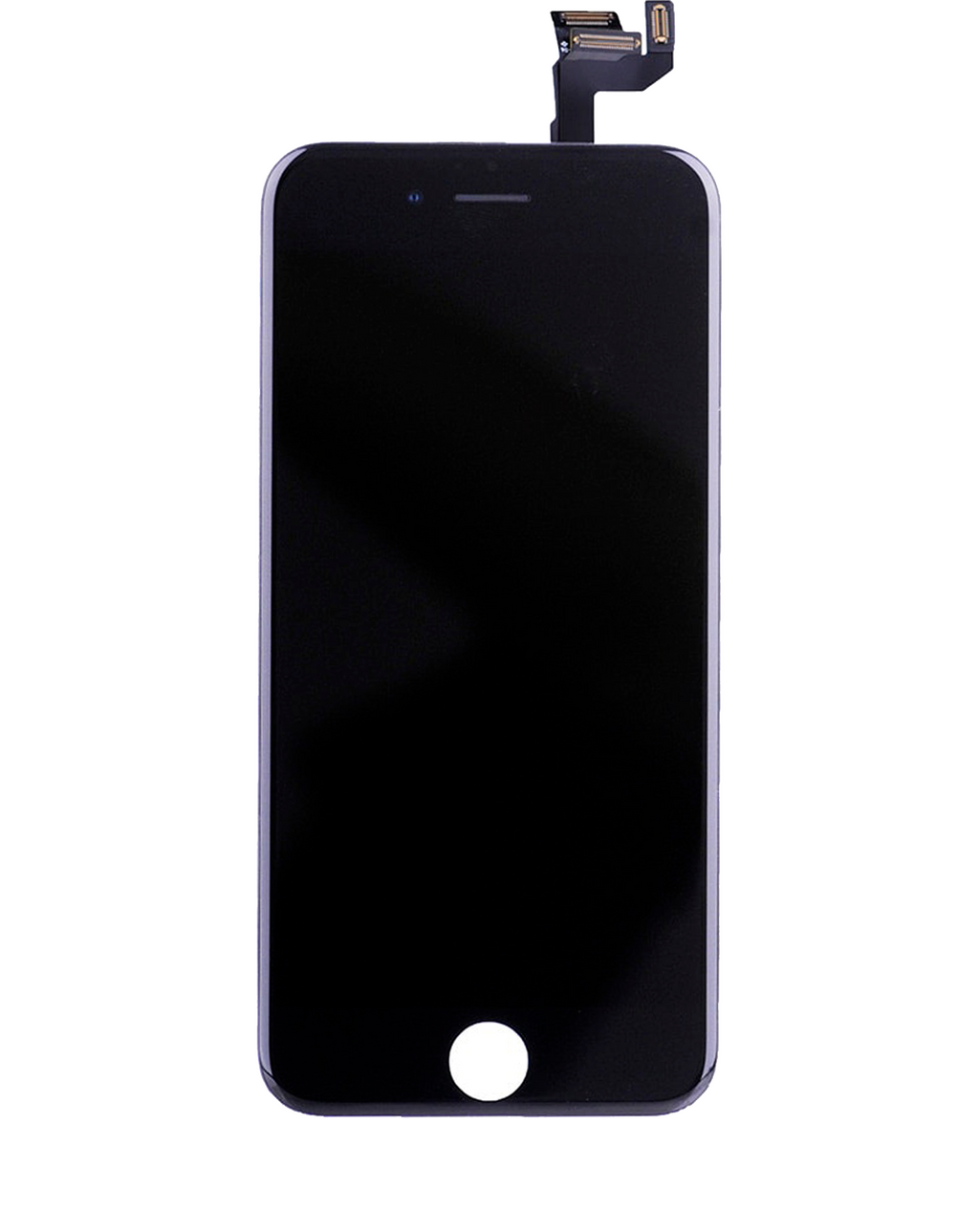 Complete LCD-Display mit Stahlplatte für iPhone 6S (mit Front Camera: Prox Sensor & Ear Speaker) (Aftermarket Plus) (Schwarz)