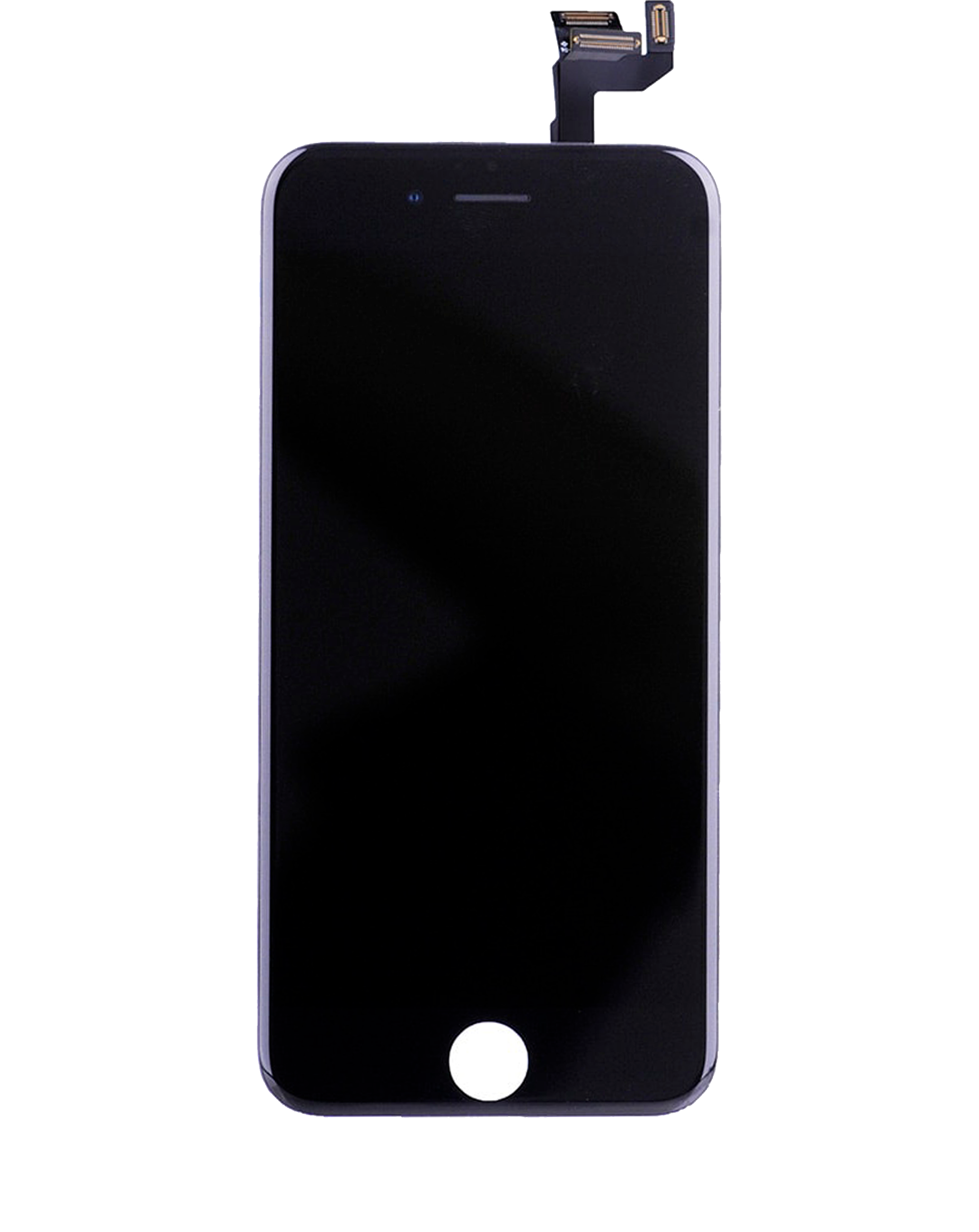 Complete LCD-Display mit Stahlplatte für iPhone 6S (mit Front Camera: Prox Sensor & Ear Speaker) (Aftermarket Plus) (Schwarz)