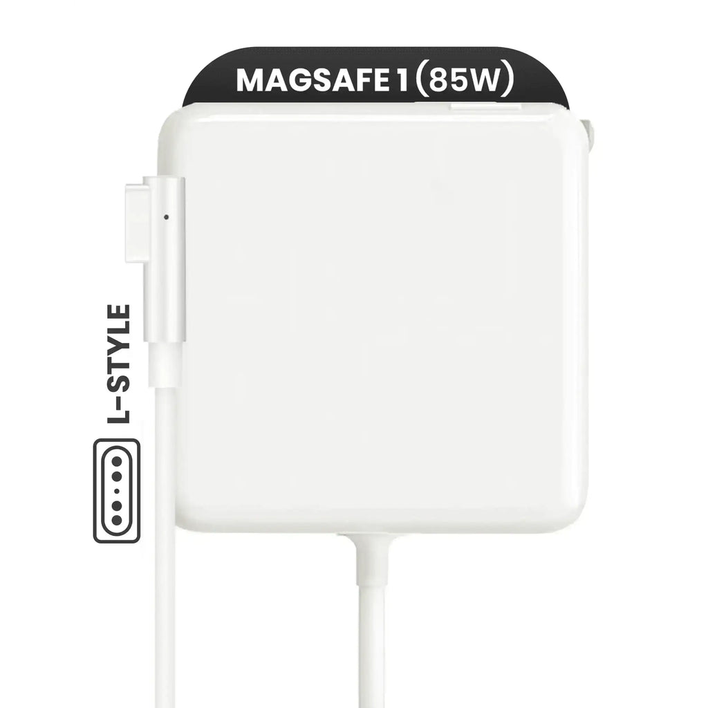 85W MagSafe 1 Netzteil mit Kabel (L-Style) für MacBook (Aftermarket)