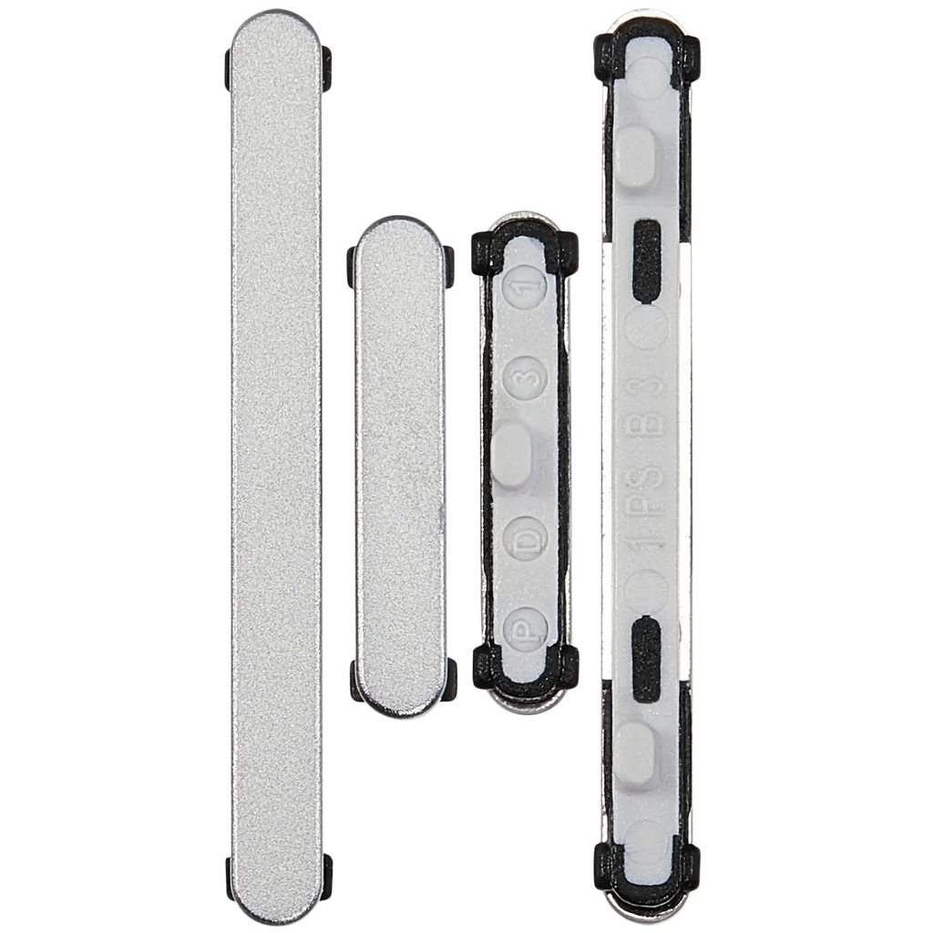 Hard Buttons (Power / Volume) für Samsung Galaxy S25 Edge (S937) (Premium) (Titanium Silber)