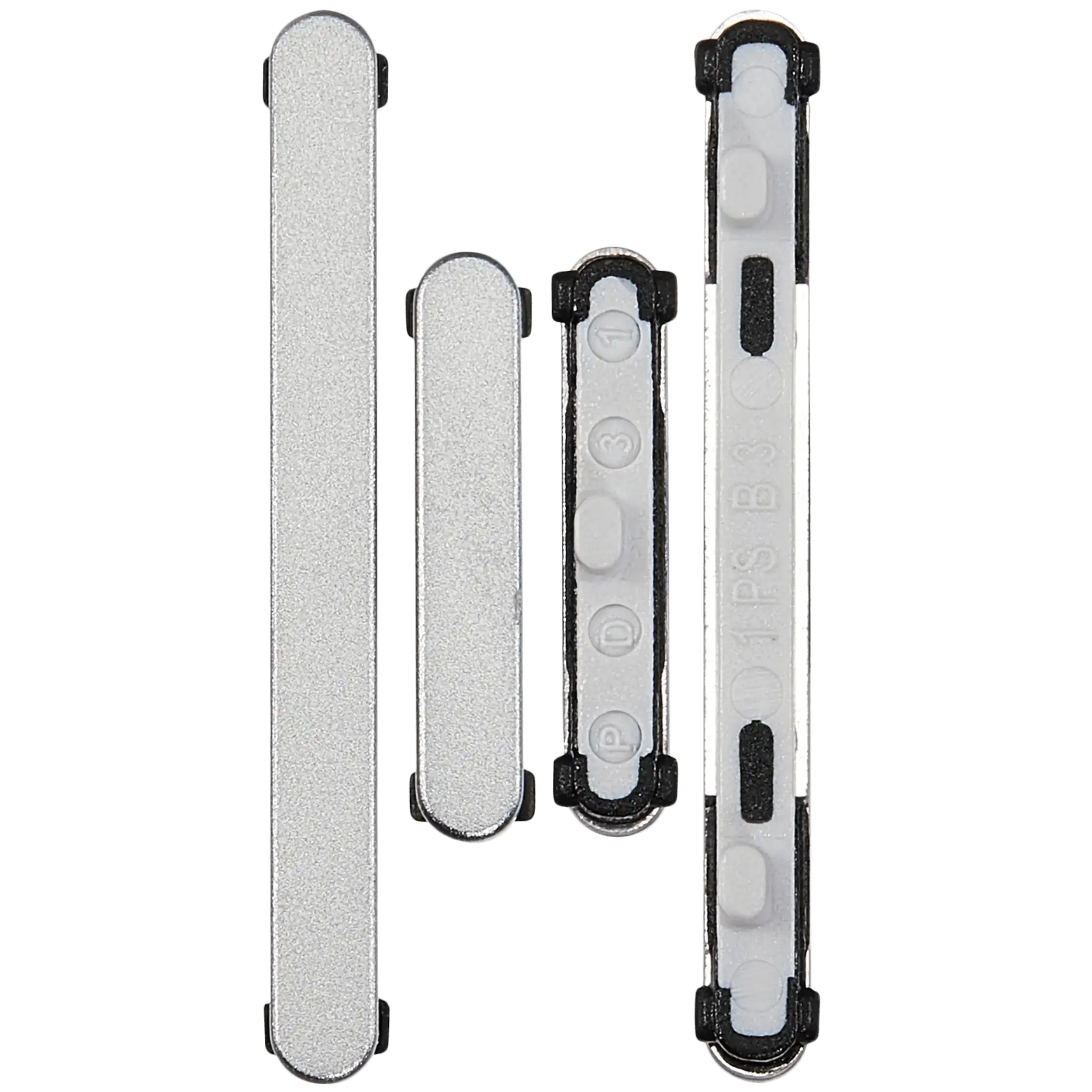 Hard Buttons (Power / Volume) für Samsung Galaxy S25 Edge (S937) (Premium) (Titanium Silber)