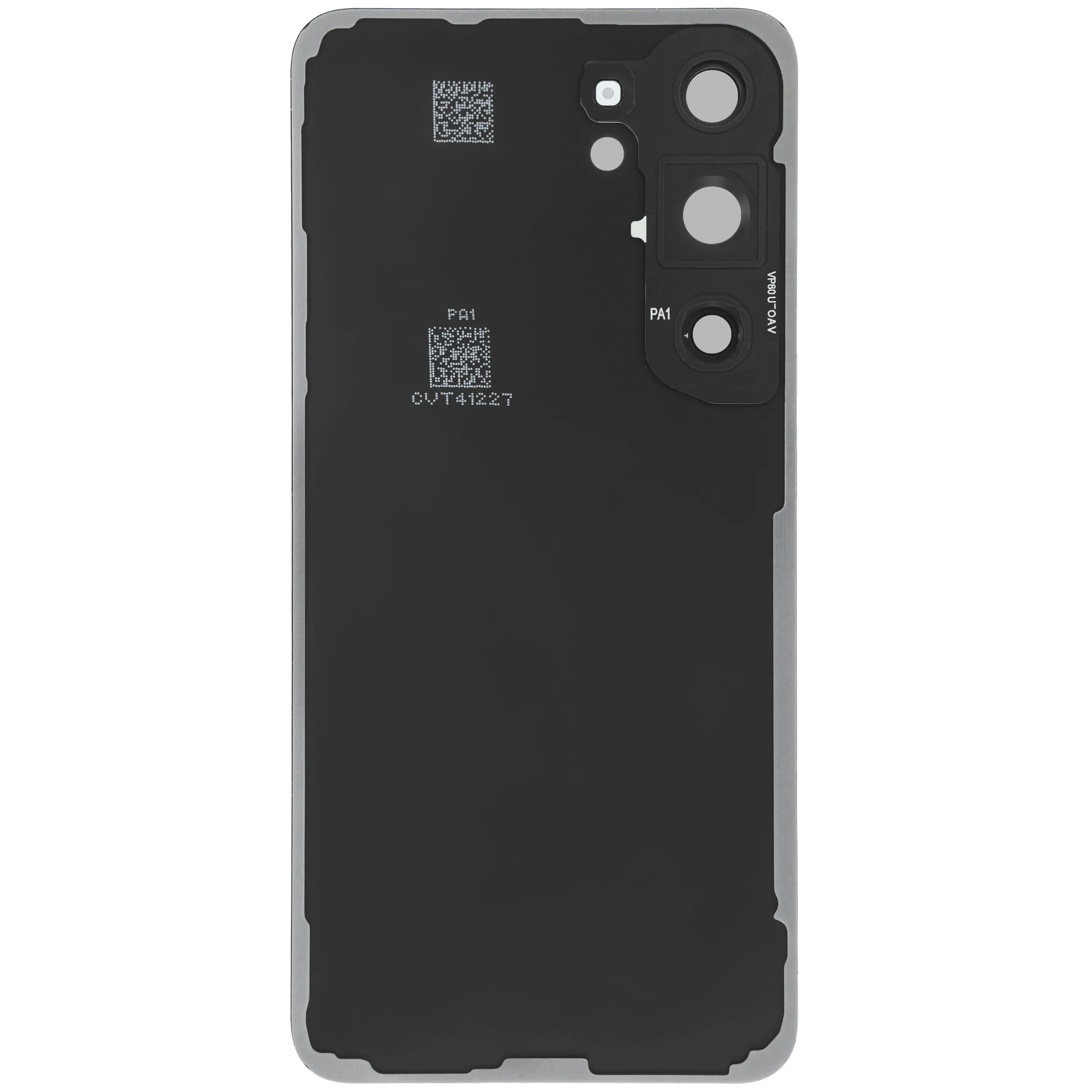 Backcover Glass mit Camera Lens für Samsung Galaxy S25 5G (Service Pack) (Silver Shadow)