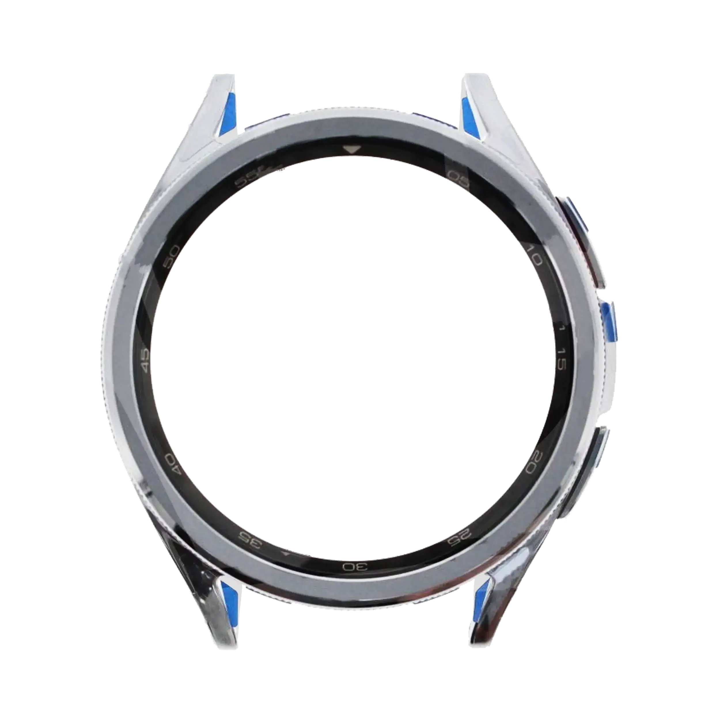 Gehäuse für Samsung Galaxy Watch 6 Classic (43mm) (Service Pack) (Silber)