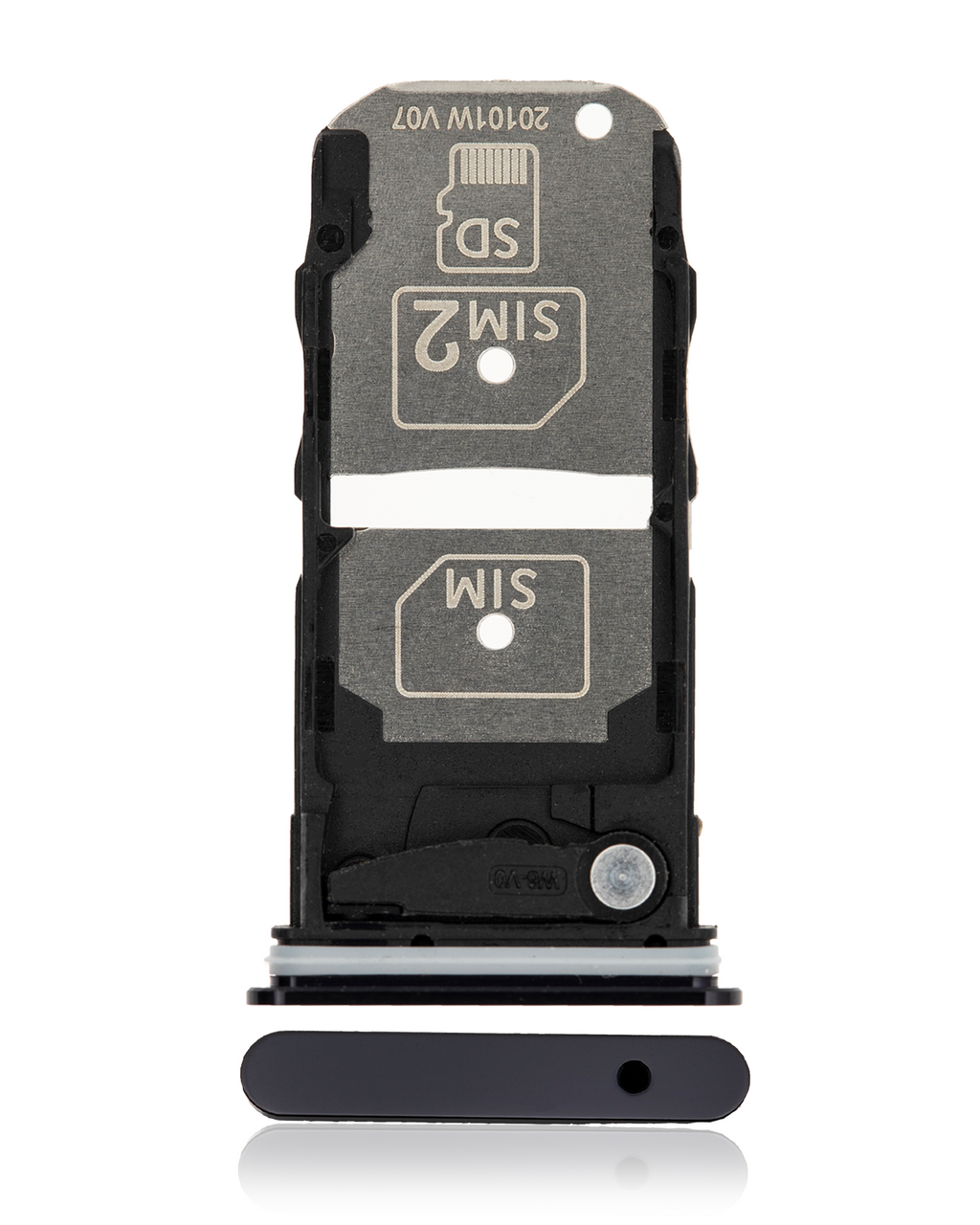 Dual SIM Card Tray for Motorola Edge 5G (XT2063 / 2020) - Thunder Gray