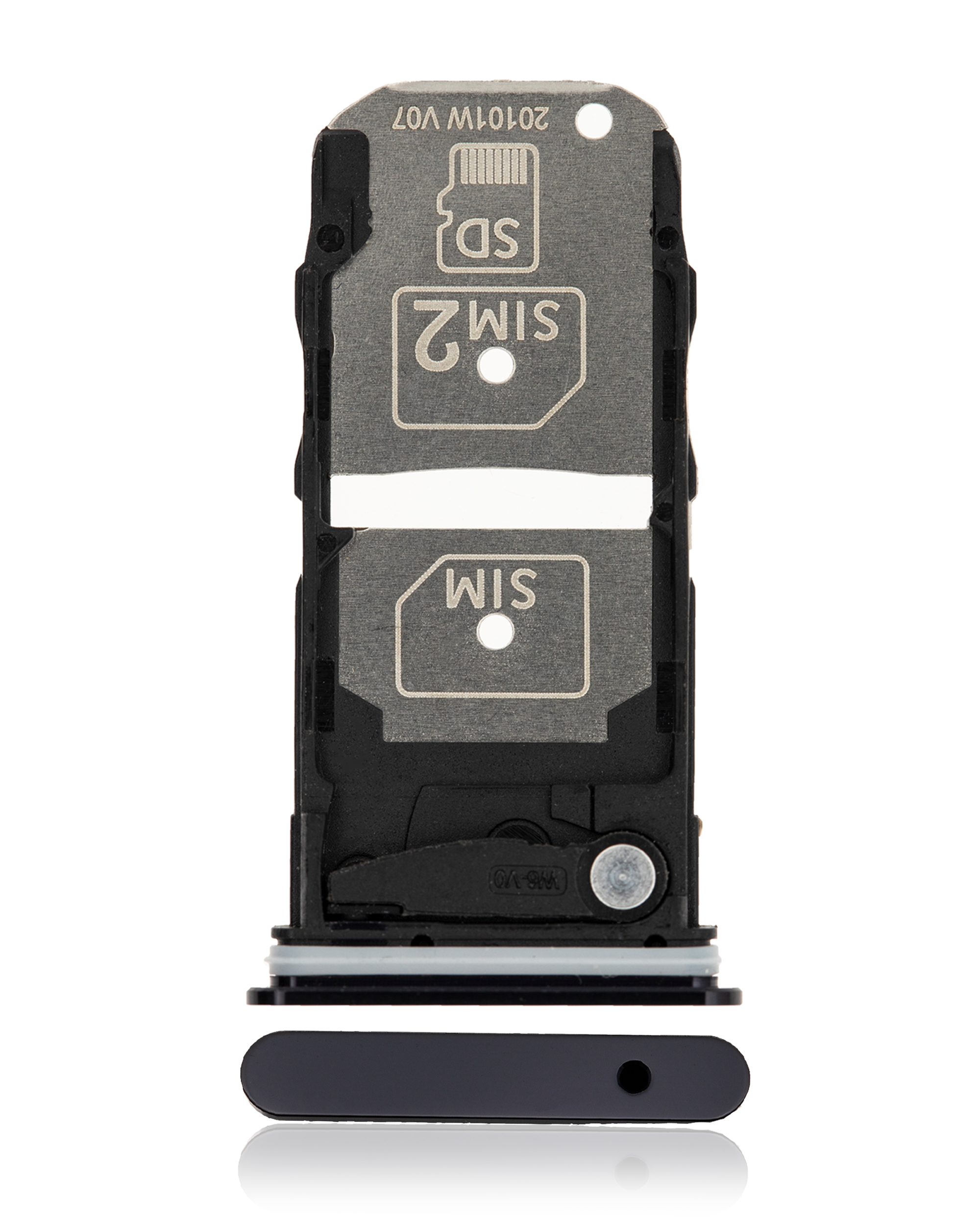 Dual SIM Card Tray for Motorola Edge 5G (XT2063 / 2020) - Thunder Gray