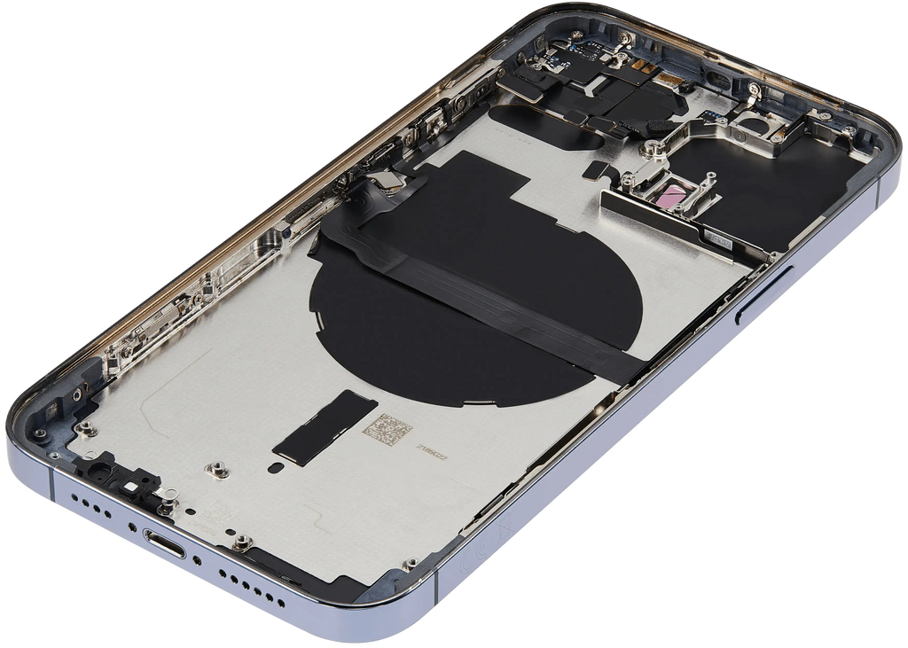 Original Apple-Ausbau A gebraucht – iPhone 13 Pro Backcover/Rahmen Sierrablau