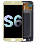 OLED-Display ohne Rahmen für Samsung Galaxy S6 (Service Pack) (Gold Platinum)